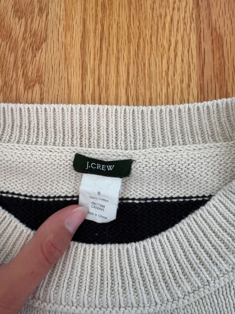 J crew Striped Sweater